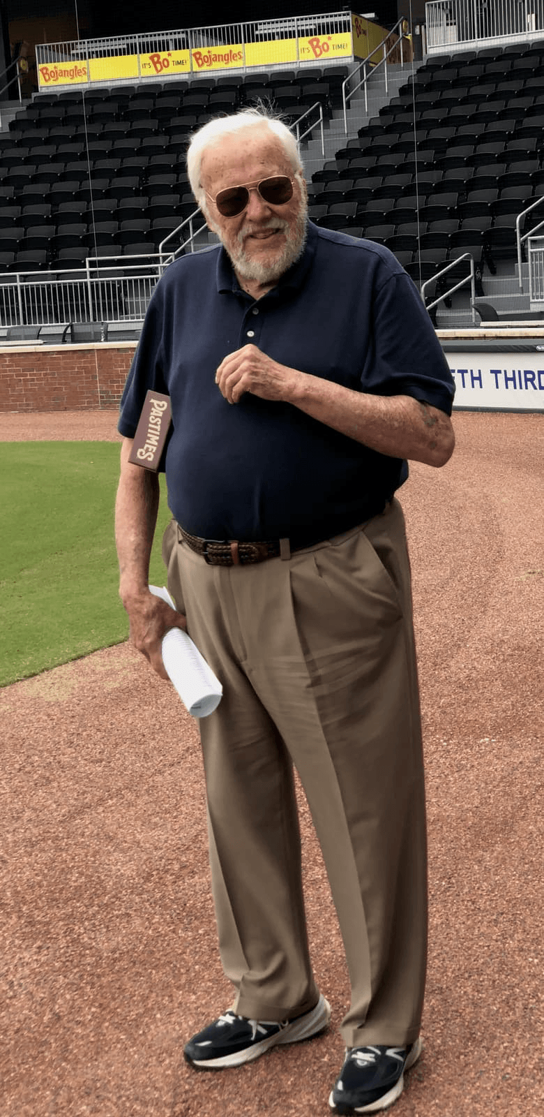 Following his meeting with the Friends of Duncan Park in the Hub City Spartanburgers Fifth Third Park, Dr. Revel toured their stadium as well.