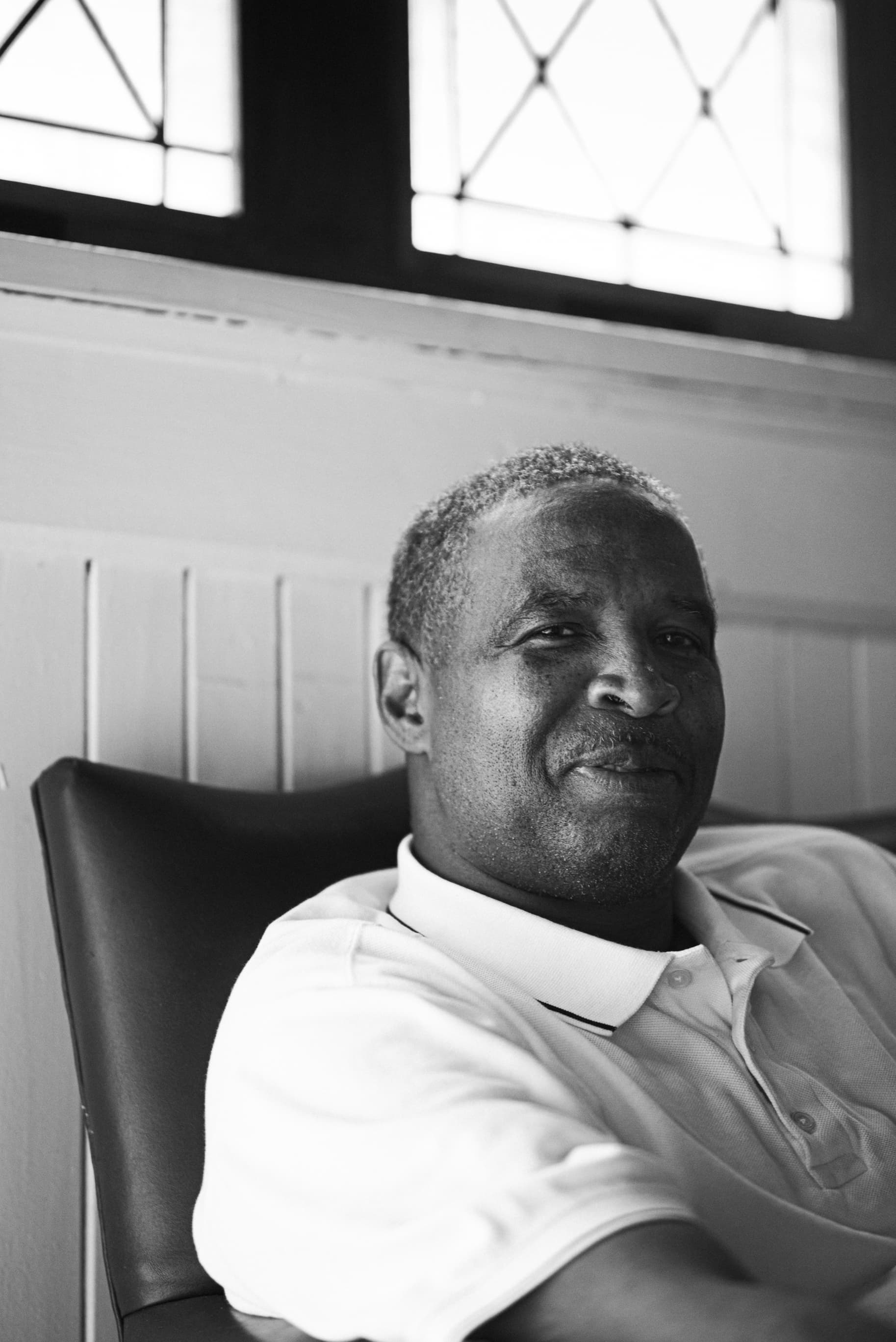 Luther Norman, son-in-law of Little Newt Whitmire and keeper of the Sluggers archive. © Austin Baker Photography