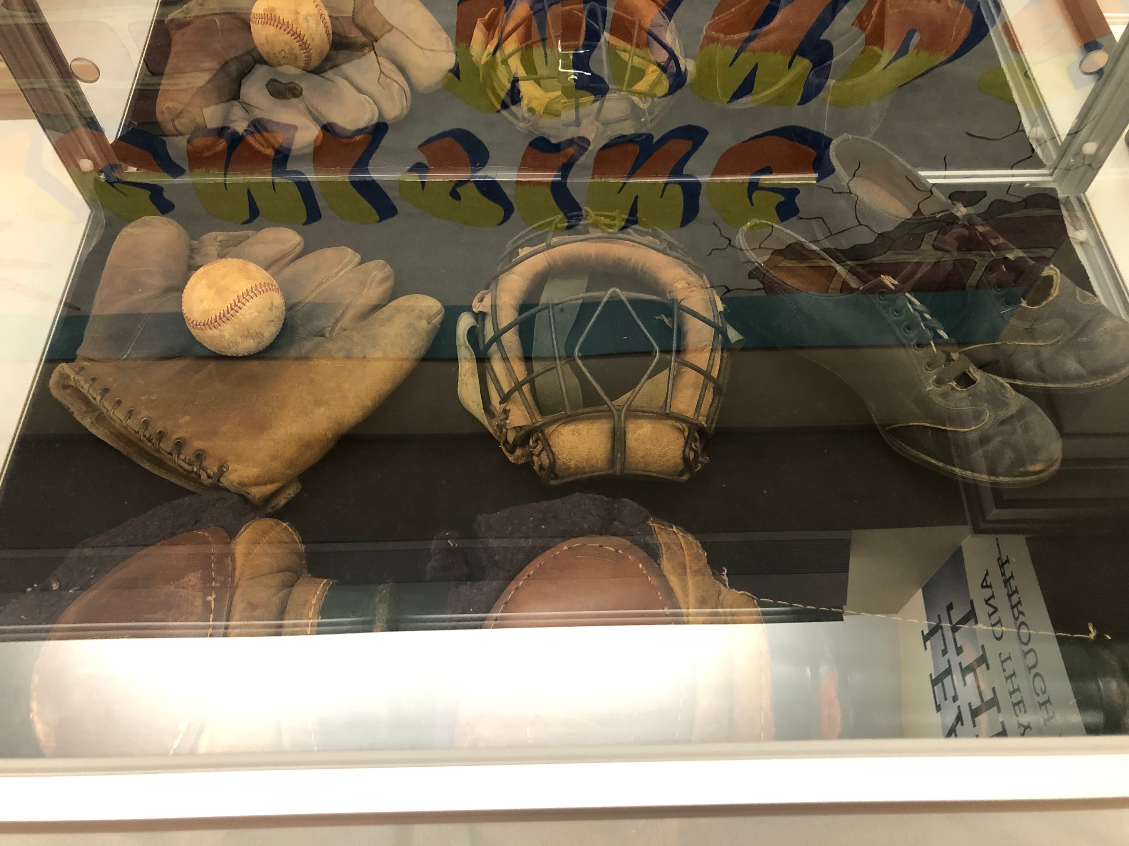 Spartanburg Sluggers memorabilia--the Sluggers played at Duncan Park stadium for nearly 50 years.