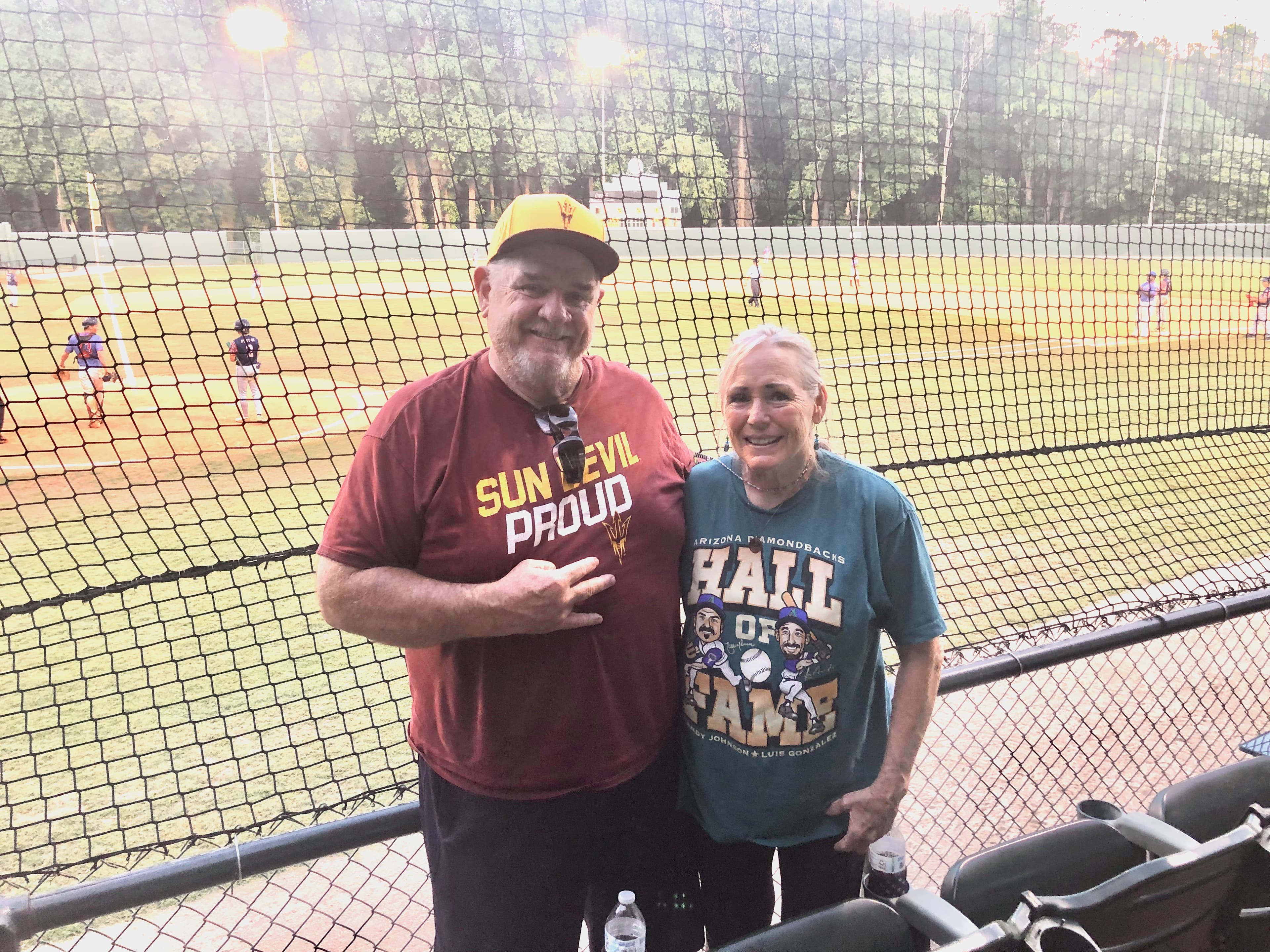 Two of the most enthusiastic collectors of ballparks anywhere in the U.S.
